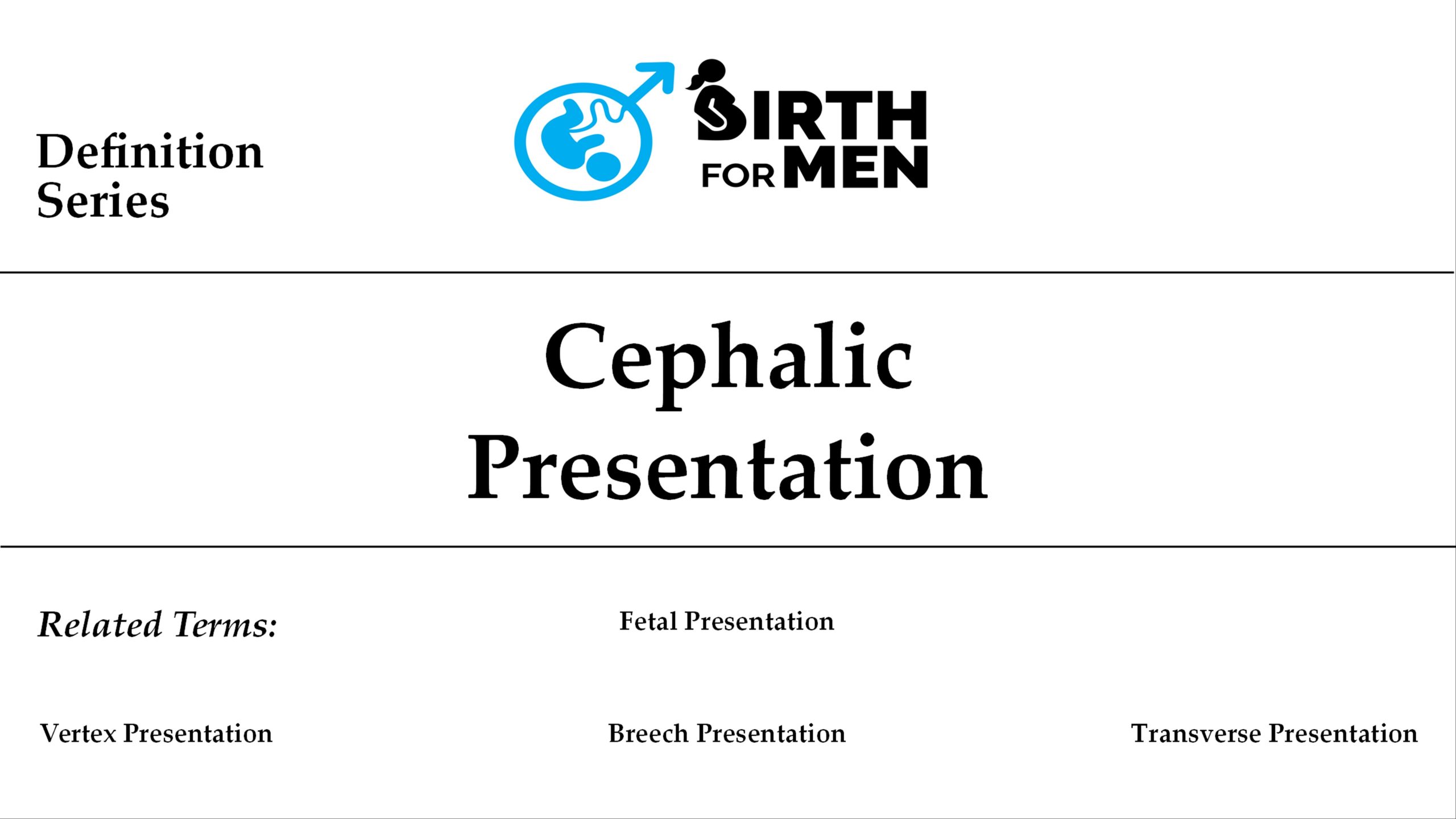 meaning of cephalic presentation in marathi